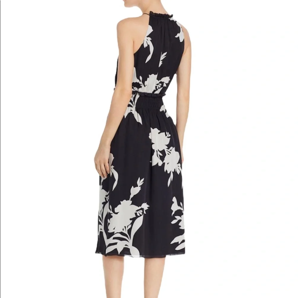 Joie 100% Silk Jerelle Floral Midi Dress size M - Picture 4 of 14